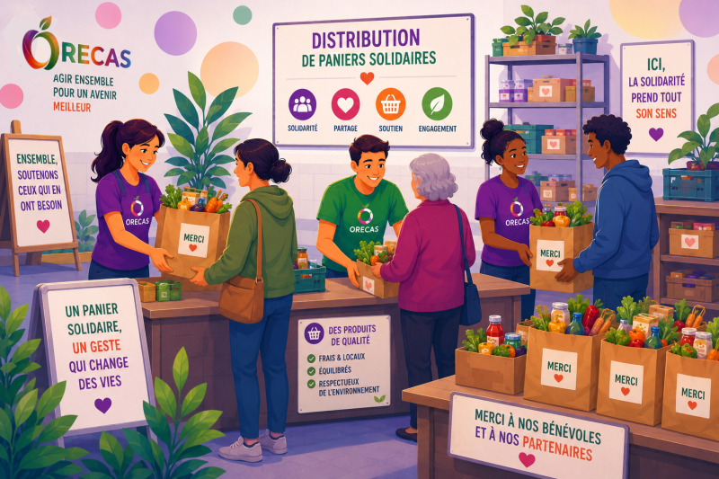 Redistribution des denrées alimentaires