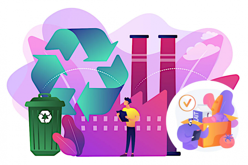 Recyclerie RESOLALI du groupe ORECAS